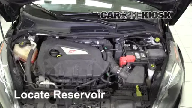 2016 Ford Fiesta ST 1.6L 4 Cyl. Turbo Líquido limpiaparabrisas Agregar líquido